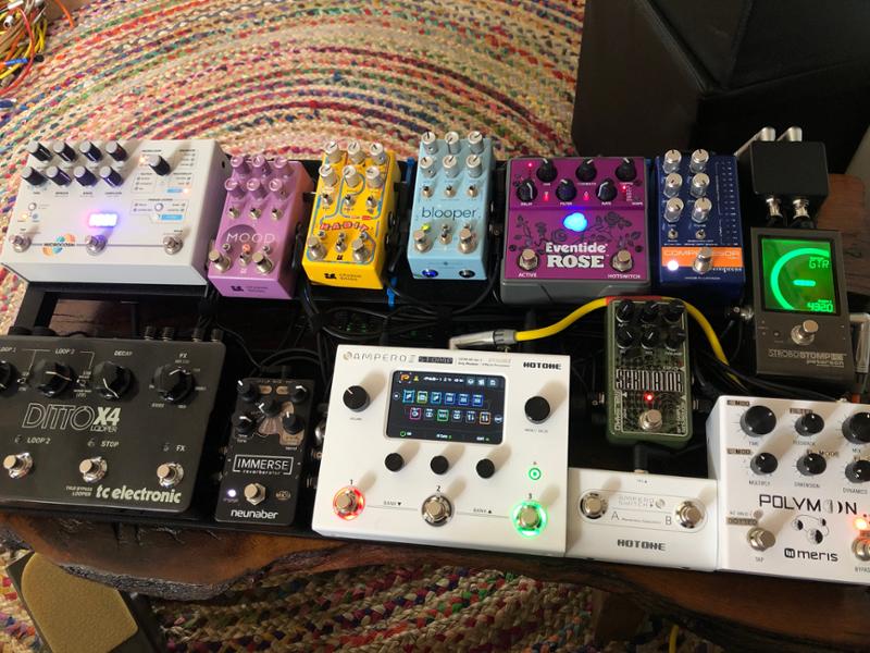 Hotone Ampero Stomp II Multi FX and Amp Modeller
