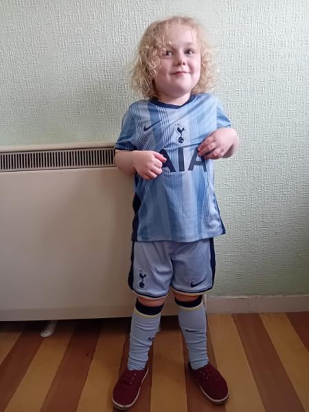 Little Kids Tottenham Hotspur Away Kit 2024/25