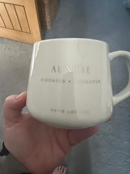 Katie Loxton Porcelain Mug 'Auntie'