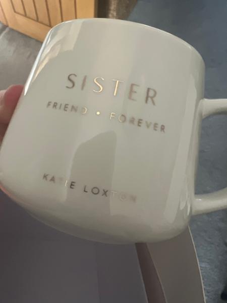 Katie Loxton Porcelain Mug 'Sister'