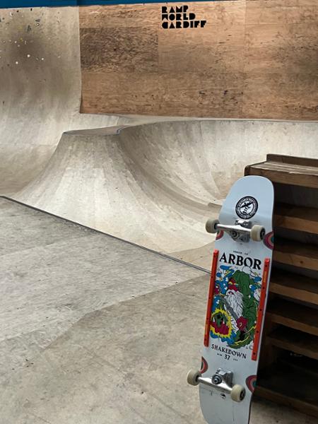 Arbor Performance Shakedown 37 Curse Skateboard Deck - 9.25"