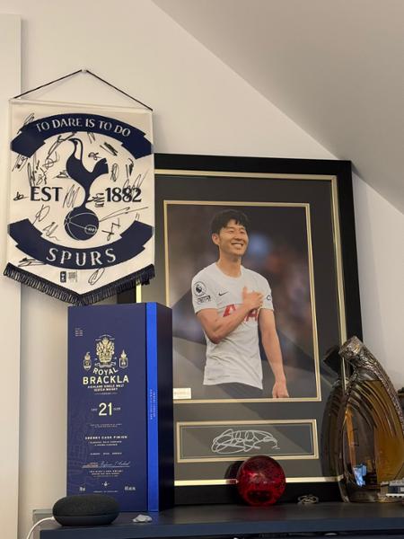 Spurs 2024/25 Squad Signed Pennant