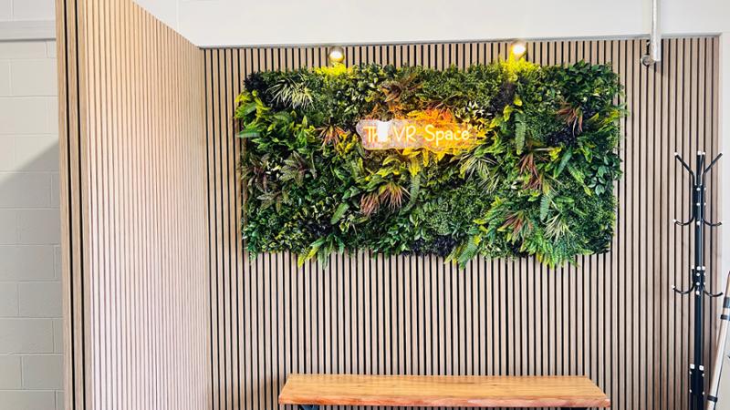 Premium Artificial Plants Green Wall Panel 1m x 1m - Charm A