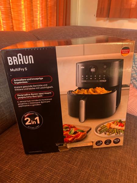 MultiFry 5 Airfryer 2-in-1 HF 5050 Zwart