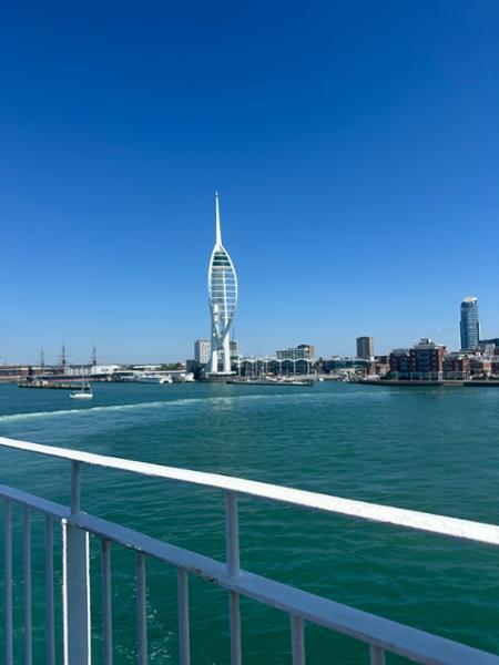 Portsmouth - Fishbourne route