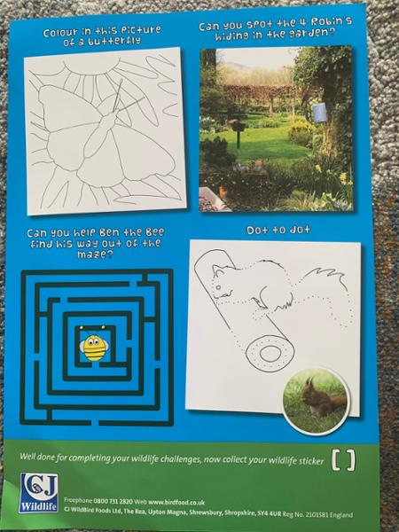 CJ's Children's Free Activity Sheets