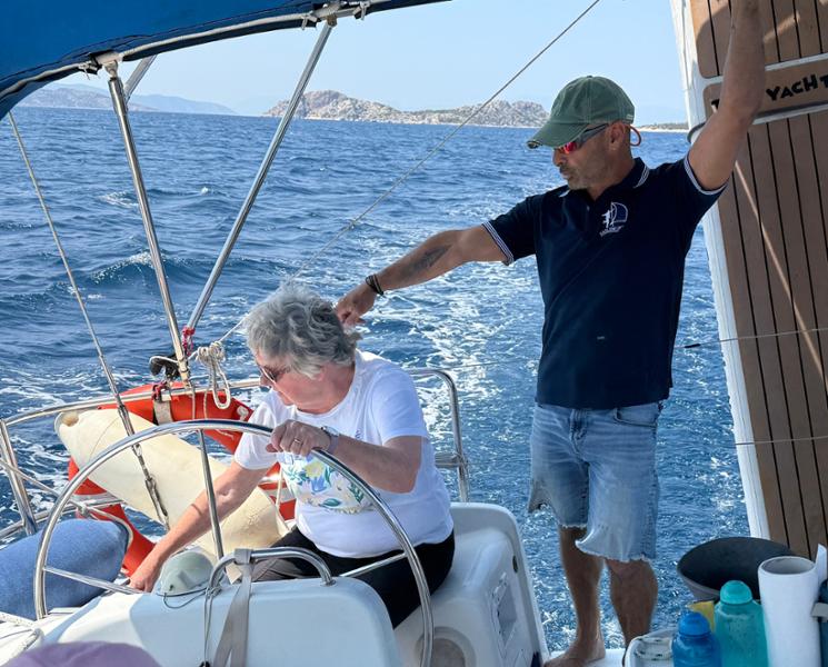 Amazing  holiday but not much actual sailing!