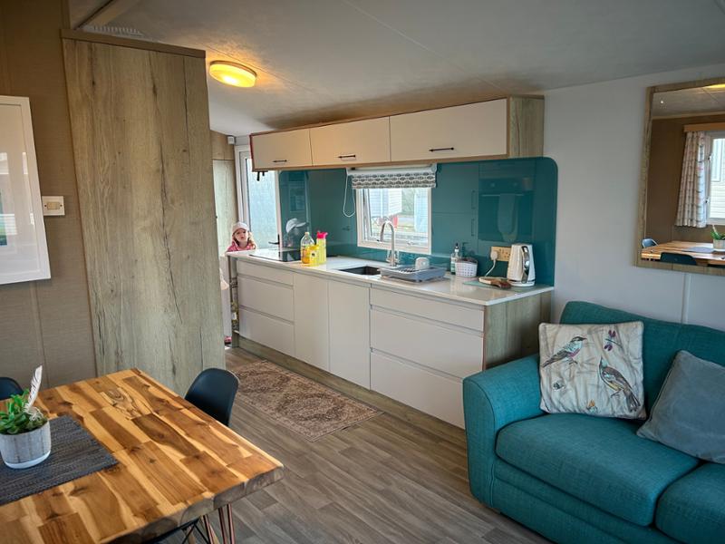 Wonderful holiday in a beautiful caravan