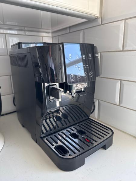 Bra kaffemaskin och trevlig köpupplevelse
