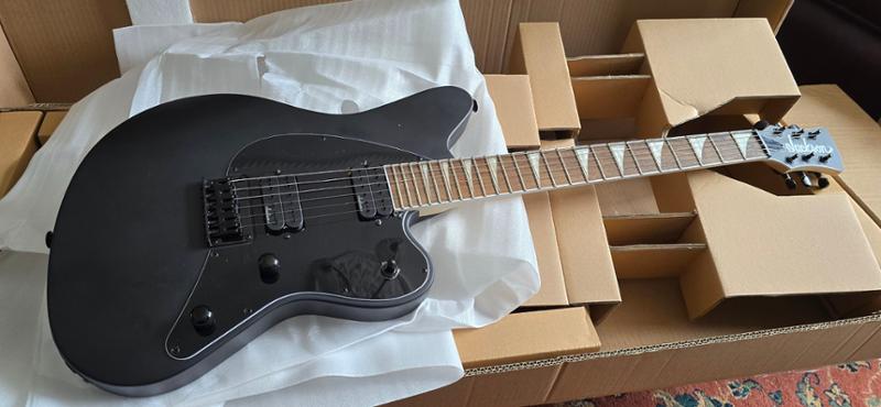 Jackson X Series Surfcaster HT6 Guitar In Satin Black