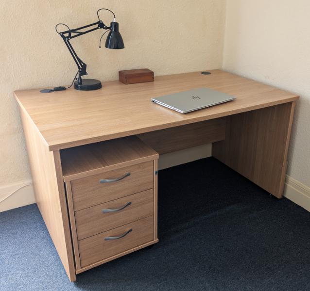 Gentoo 3 Drawer Pedestal 567 x 426 x 600mm