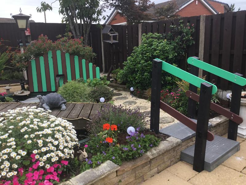 We have a further project for the garden and we will be back.