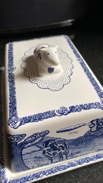 Beautiful butter dish
