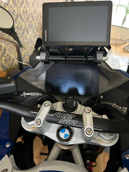 BMW r1250 rs sat nav mount
