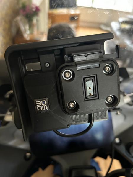 BMW r1250 rs sat nav mount