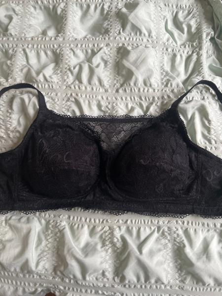 Jojo Soft Lace Camisole Bra (9046) in Black by Nicola Jane 36C