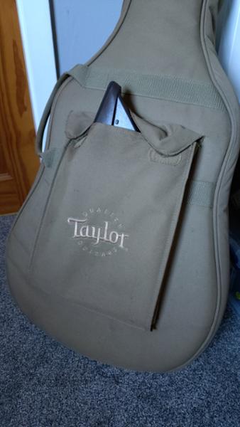 Not described accurately and doesn't fit in my TAYLOR gig bag pocket!