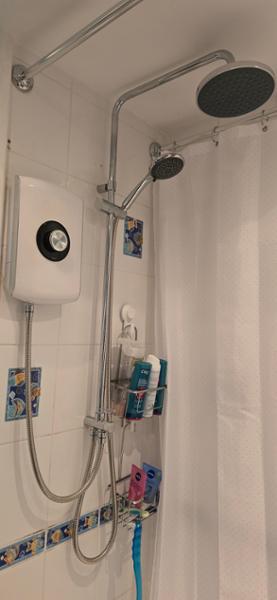 Triton Showers Amore DuElec 9.5kW Gloss White Electric Shower