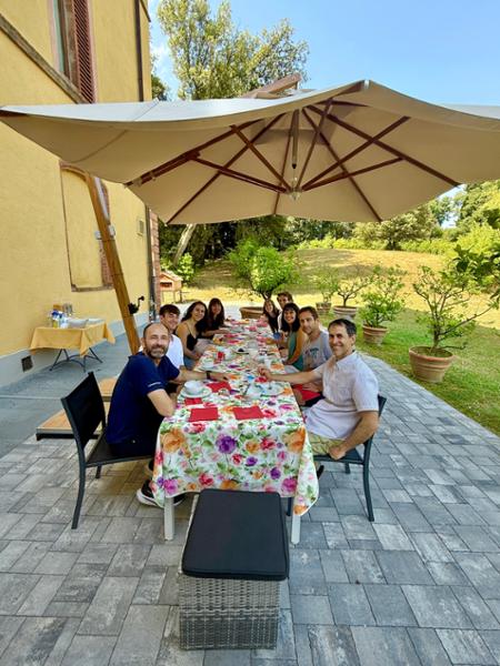 Santa Gelsa (x 24 people): Period 18C villa, walk to village | Fully-A/C, panoramic views, gated pool | Staff &amp; chef