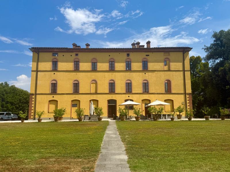 Santa Gelsa (x 24 people): Period 18C villa, walk to village | Fully-A/C, panoramic views, gated pool | Staff &amp; chef