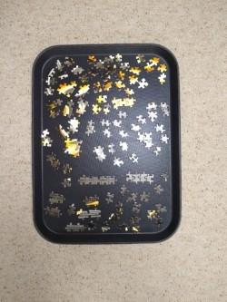 Non Slip Tray Rectangular Black 15" x 20"