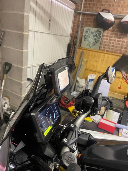 Raised Navigation Mount for KTM 1290 Super Duke GT 2018-2025 GEN II