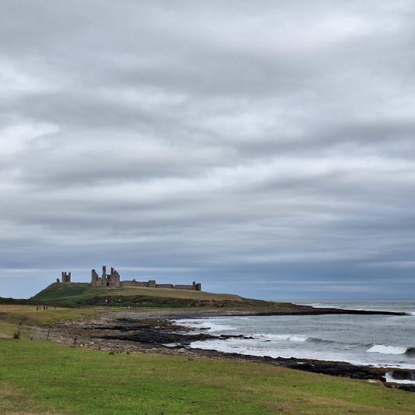 Beautiful Northumberland coastal path walk