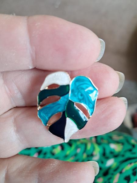Pretty clip on earrings