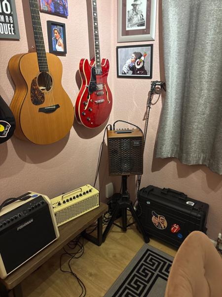 Acus One ForStrings-5T Simon 75W Acoustic Combo, Wood