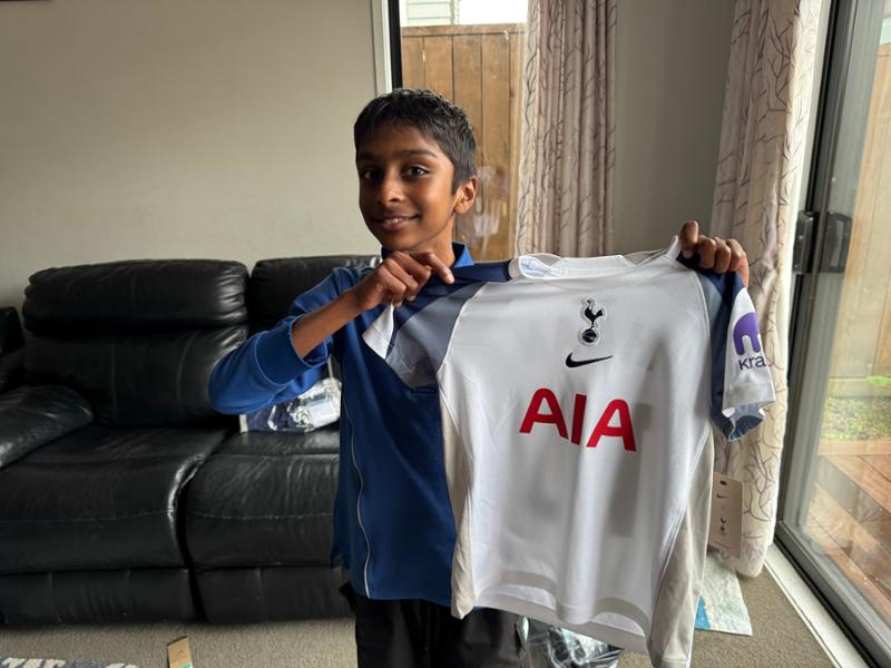 Little Kids Tottenham Hotspur Home Kit 2025/26
