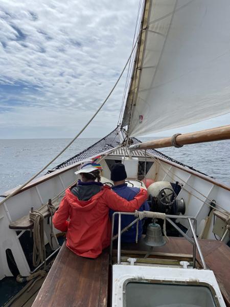 Sail a tall ship in comfort!