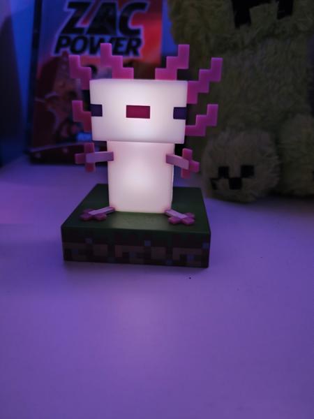 Φωτιστικό Paladone Minecraft Axolotl Icon