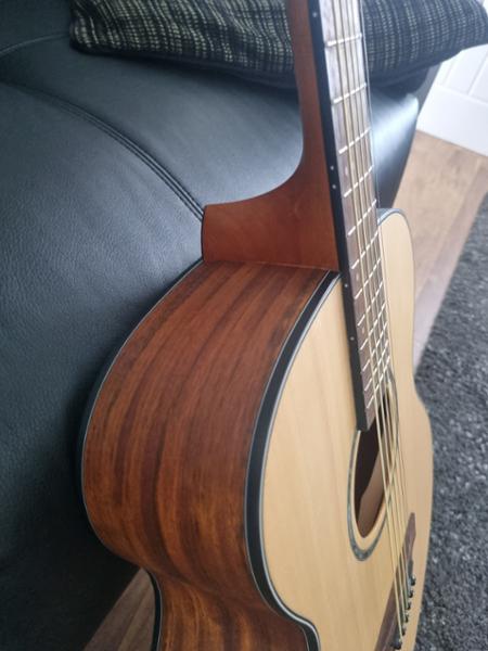 EastCoast G1S Grand Auditorium Satin Natural Spruce Solid Top