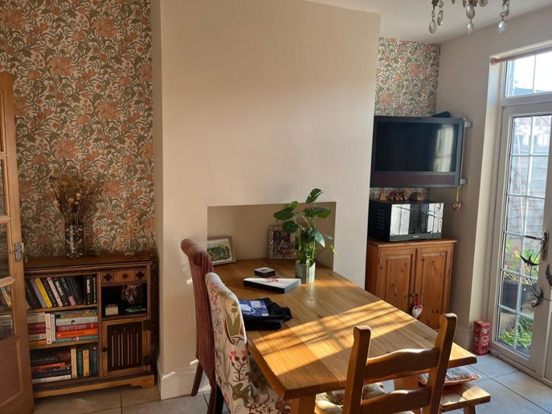 Marian Floral Wallpaper Rust / Cream World of Wallpaper 204105