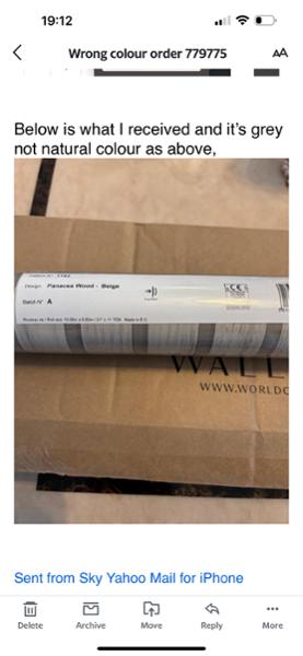 Wrong paper delivered
