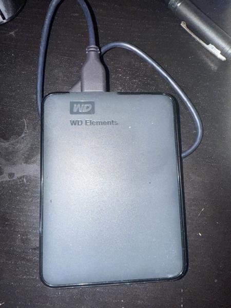 Western Digital Elements Portable USB 3.0 HDD 2ΤΒ 2.5" - Μαύρο