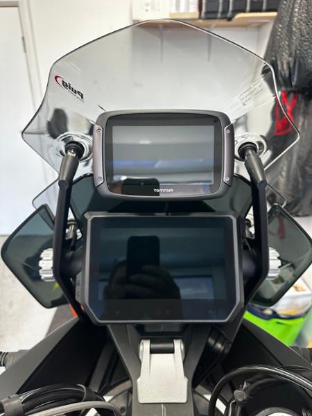 KTM 1290 Adventure R sat nav mount