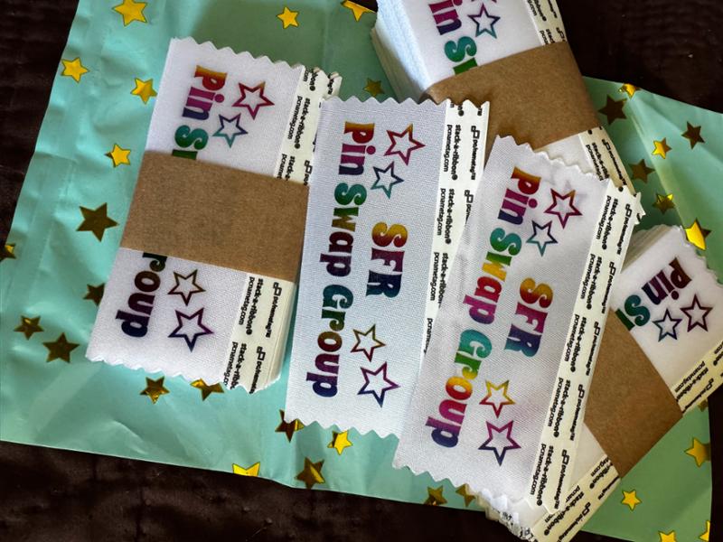 4" x 2" Custom Stack-a-ribbon , 1-color