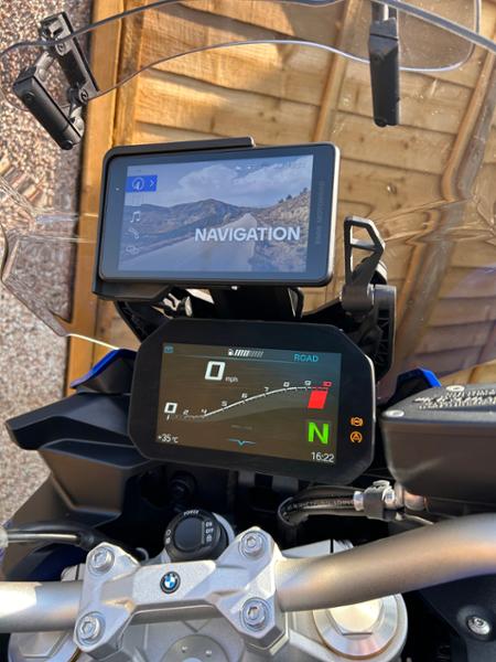 F900XR Nav Relocation Mount