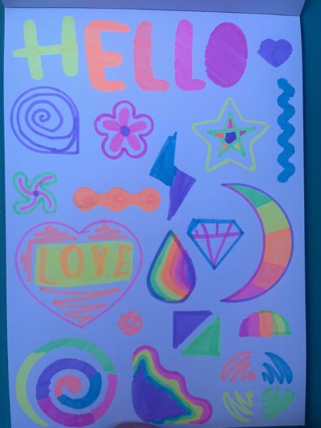 Art Journal AS Company Neon Μαρκαδόροι