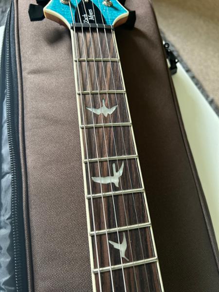 PRS SE Zach Myers Signature Semi-Hollow Electric Guitar in Myers Blue