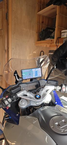 Raised Navigation Mount for BMW R1200RS