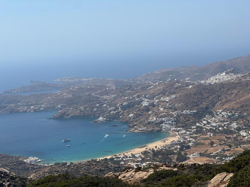 Greek island hopping