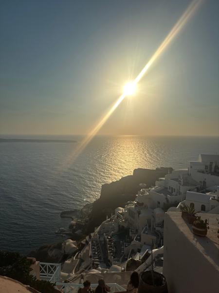 Greek island hopping