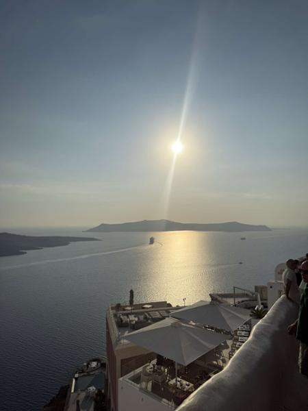 Greek island hopping