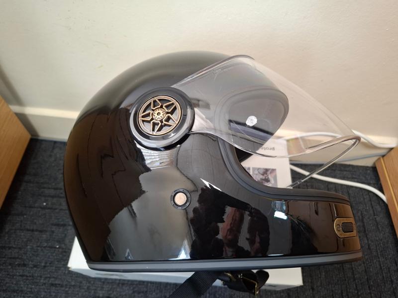 Motorbike helmet