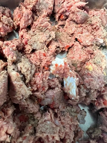 Sharp plastic found deep inside my meat