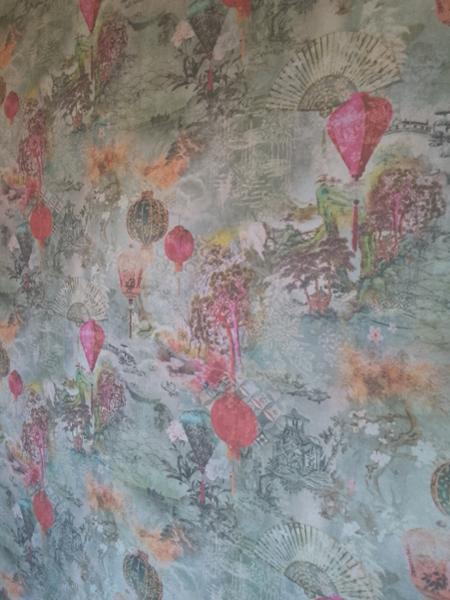 Asian Fusion Lanterns Wallpaper Multi AS Creation 37466-1