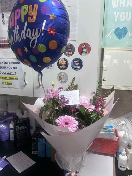 Easy ordering and beautiful flowers