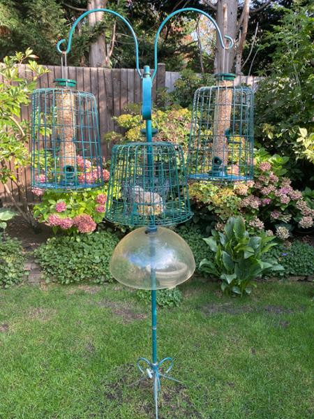 National Trust 4 Port Metal Seed Feeder